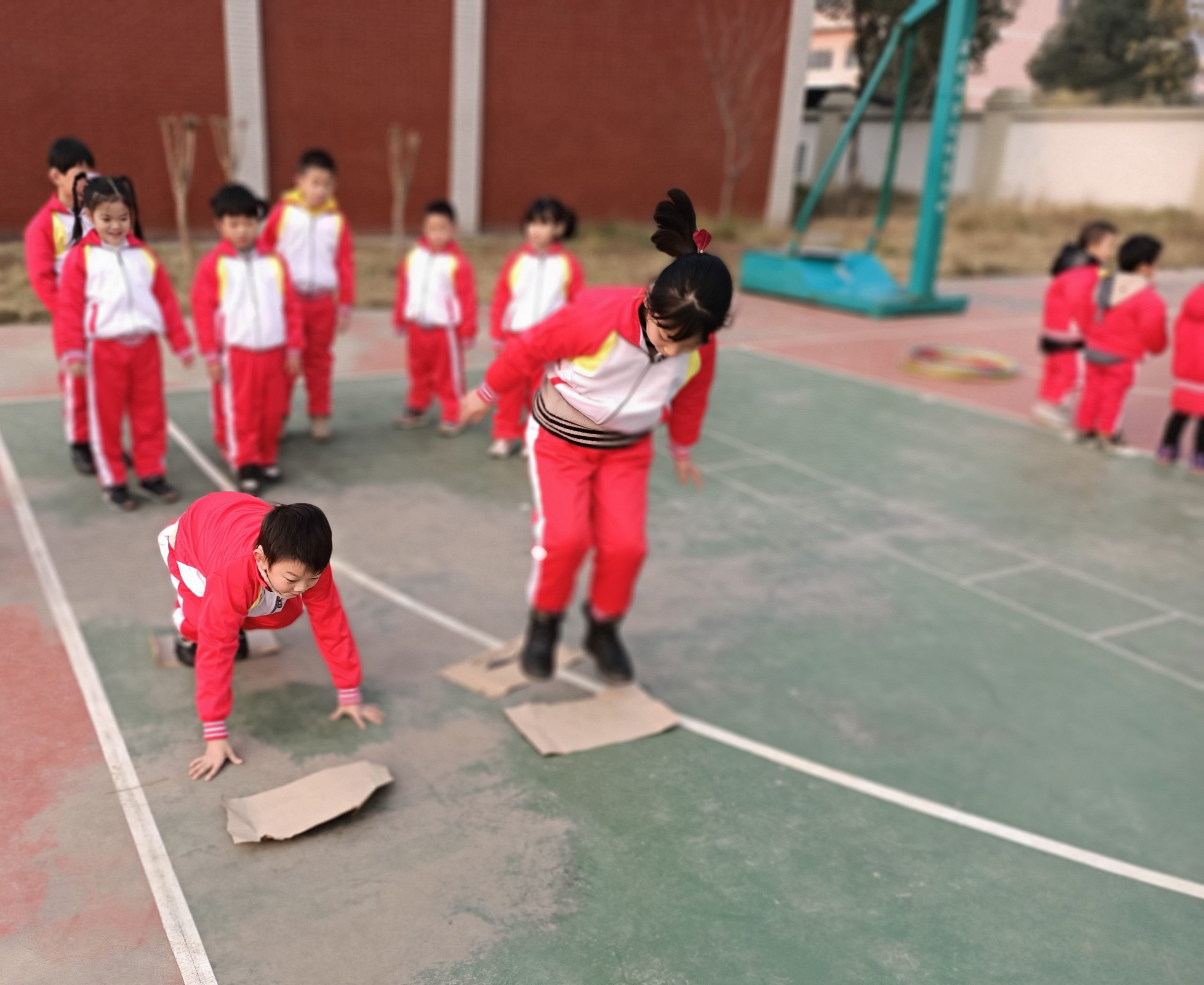 年12月27日蕲春启声参加运动会 黄冈市启声听力语言康复中心